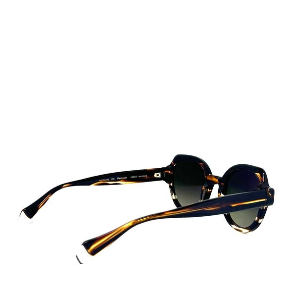 Gigi Studios Sunglasses Model 6632 Color 2 - Magguie in Brown Crystal Stripe - Picture 6 of 8